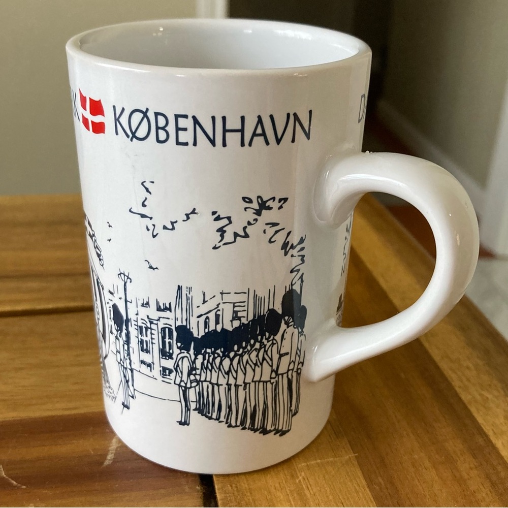 Denmark Copenhagen - Danmark København Danish Coffee Mug Travel Souvenir